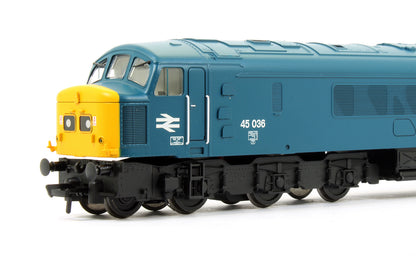 Pre-Owned Class 45 45036 BR Blue Split Centre Headcode Diesel Locomotive - DCC Fitted