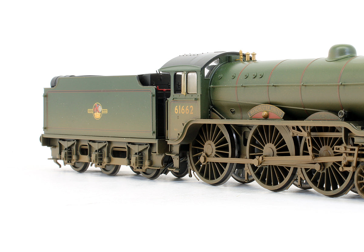 Pre-Owned R3163 BR 4-6-0 Class B17/6 'Manchester United' 61662 Steam Locomotive - Weathered - Special Edition - DCC Fitted