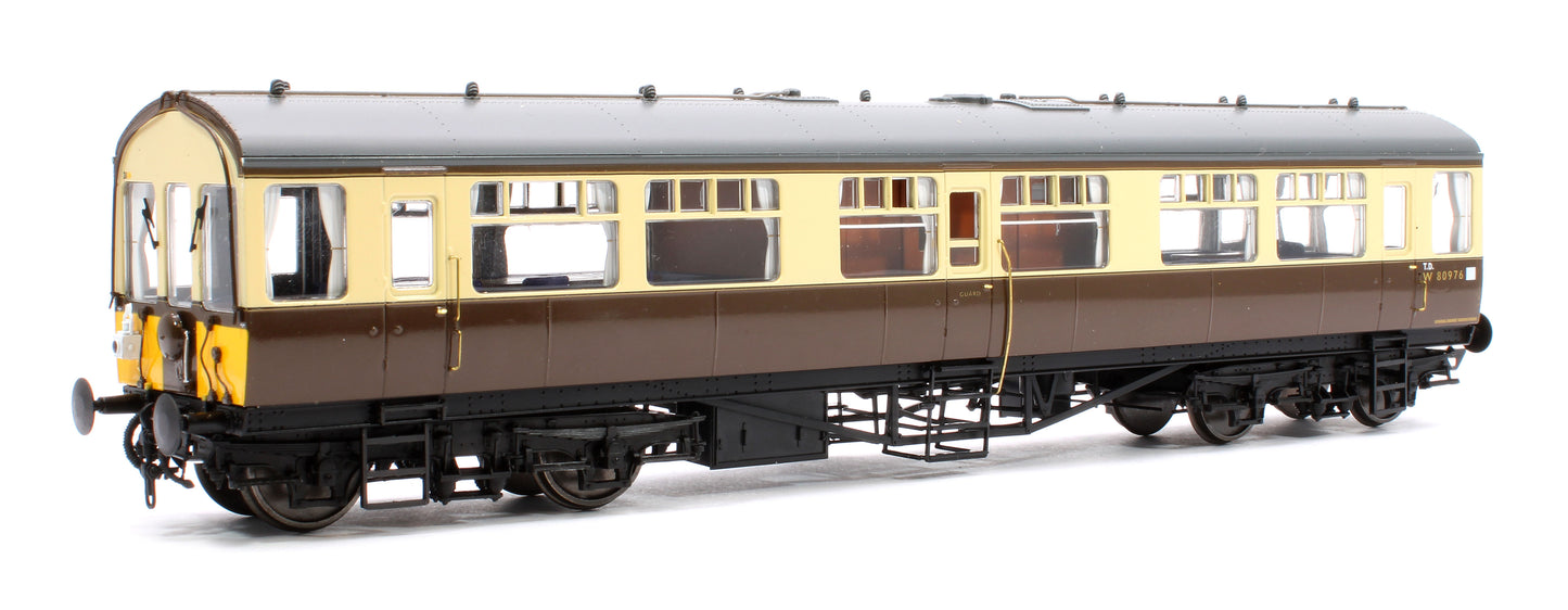 Black Label GWR Great Western Q13 Inspection Saloon, BR WR Chocolate & Cream W80976W