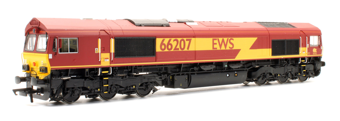Pre-Owned Class 66207 EWS Livery Diesel Locomotive - DCC Fitted