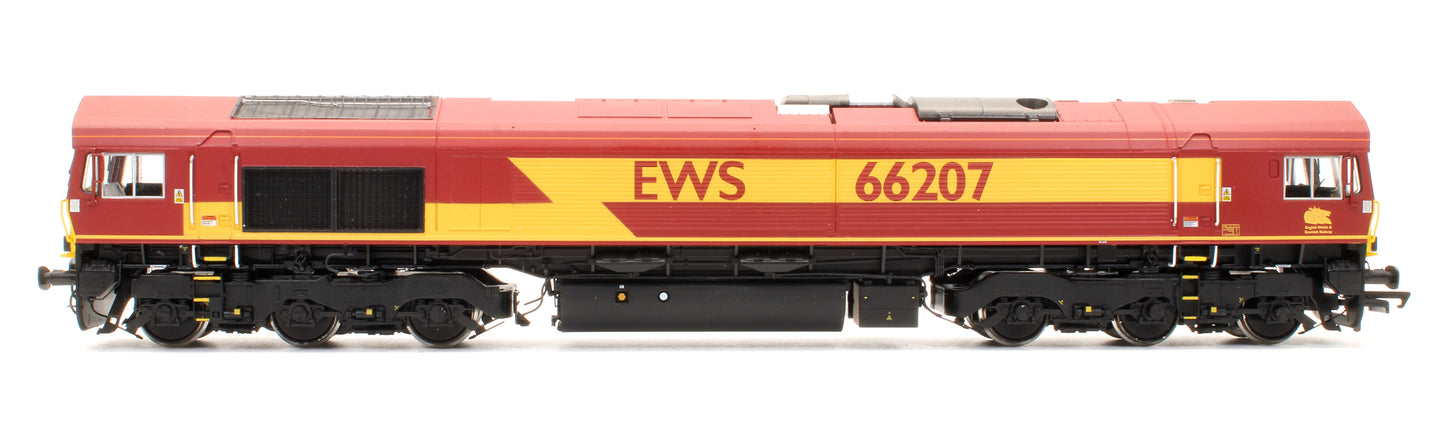 Pre-Owned Class 66207 EWS Livery Diesel Locomotive - DCC Fitted