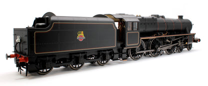 Stanier Class 5 4-6-0 "Black 5" Early BR Lined Unnumbered Riveted Tender Steam Locomotive - DCC Sound