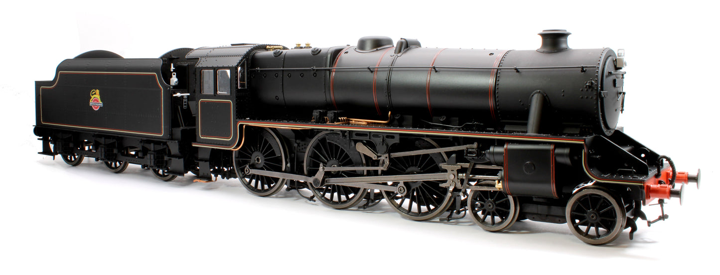 Stanier Class 5 4-6-0 "Black 5" Early BR Lined Unnumbered Riveted Tender Steam Locomotive - DCC Sound