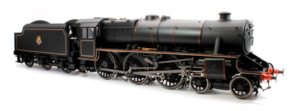 Stanier Class 5 4-6-0 "Black 5" Early BR Lined Unnumbered Riveted Tender Steam Locomotive - DCC Sound
