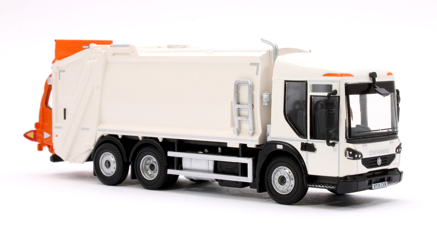 Dennis Eagle Olympus Refuse Truck White