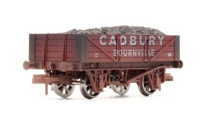 Pre-Owned 4F-040-010 'Cadbury Bournville' 4 Plank Wagon No.12 - Weathered