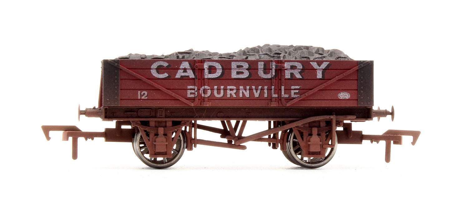 Pre-Owned 4F-040-010 'Cadbury Bournville' 4 Plank Wagon No.12 - Weathered