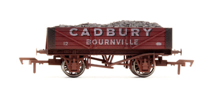 Pre-Owned 4F-040-010 'Cadbury Bournville' 4 Plank Wagon No.12 - Weathered