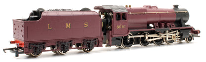 Pre-Owned LMS Maroon 2-8-0 Freight '8016' Steam Locomotive