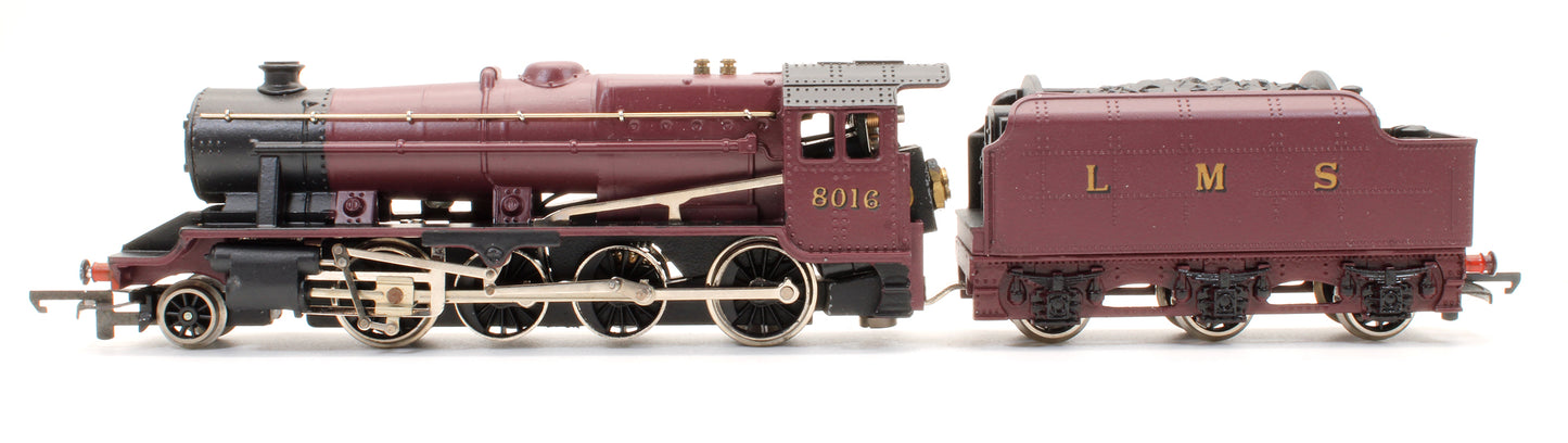 Pre-Owned LMS Maroon 2-8-0 Freight '8016' Steam Locomotive
