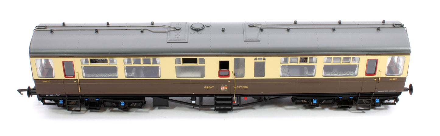 Black Label GWR Great Western Q13 Inspection Saloon, GWR Chocolate & Cream (Twin Cities) 80972