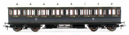978025 48' SDJR ‘Evolution’ Bogie Coach Non-Corridor Carriage No.85, No.71 & No.15 3-Pack