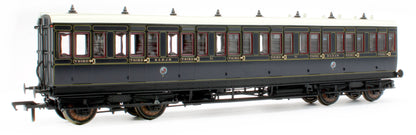 978025 48' SDJR ‘Evolution’ Bogie Coach Non-Corridor Carriage No.85, No.71 & No.15 3-Pack