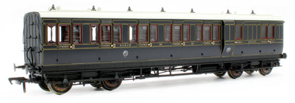 978025 48' SDJR ‘Evolution’ Bogie Coach Non-Corridor Carriage No.85, No.71 & No.15 3-Pack