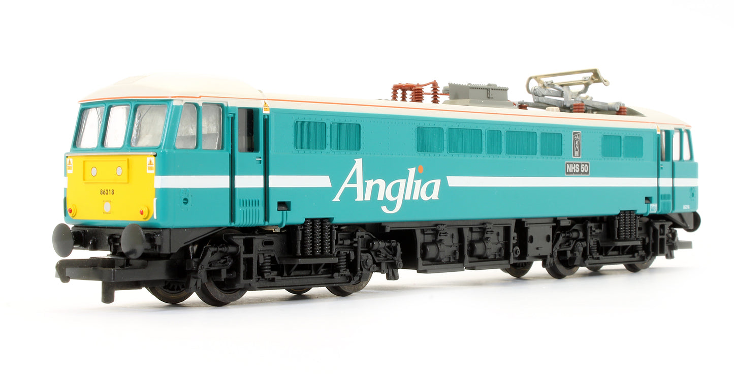 Pre-Owned Anglia Railways Class 86218 'NHS 50' Electric Locomotive
