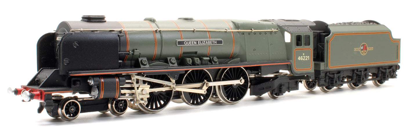 Pre-Owned BR Green 'Queen Elizabeth' 46221 Steam Locomotive