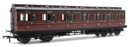 Pre-Owned 978005 48' Midland Railway ‘Evolution’ Bogie Coach Non-Corridor Carriage No.681, No.2441 & No.3207 3-Pack