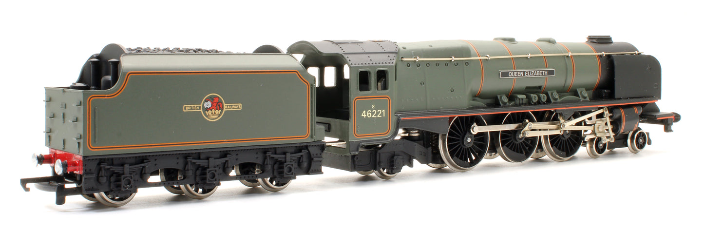 Pre-Owned BR Green 'Queen Elizabeth' 46221 Steam Locomotive