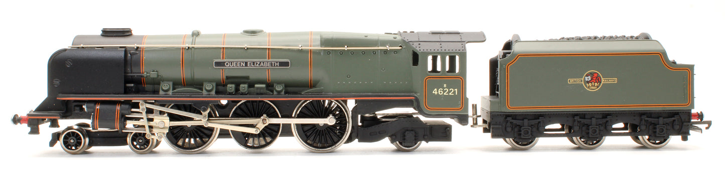 Pre-Owned BR Green 'Queen Elizabeth' 46221 Steam Locomotive