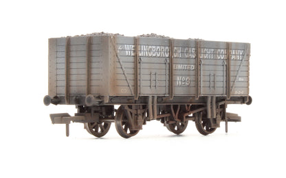 Pre-Owned 9 Plank Wagon 'Wellingborough Gas Light Co' No.9 - Custom Weathered