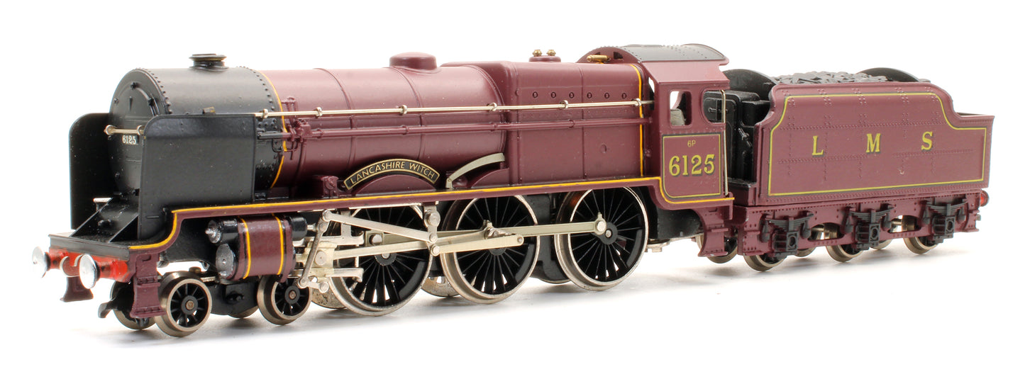 Pre-Owned LMS Crimson 4-6-0 Royal Scot 'Lancashire Witch' 6125 Steam Locomotive