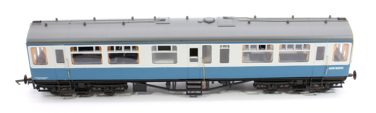 Black Label GWR Great Western Q13 Inspection Saloon, BR Blue / Grey ADW 80970