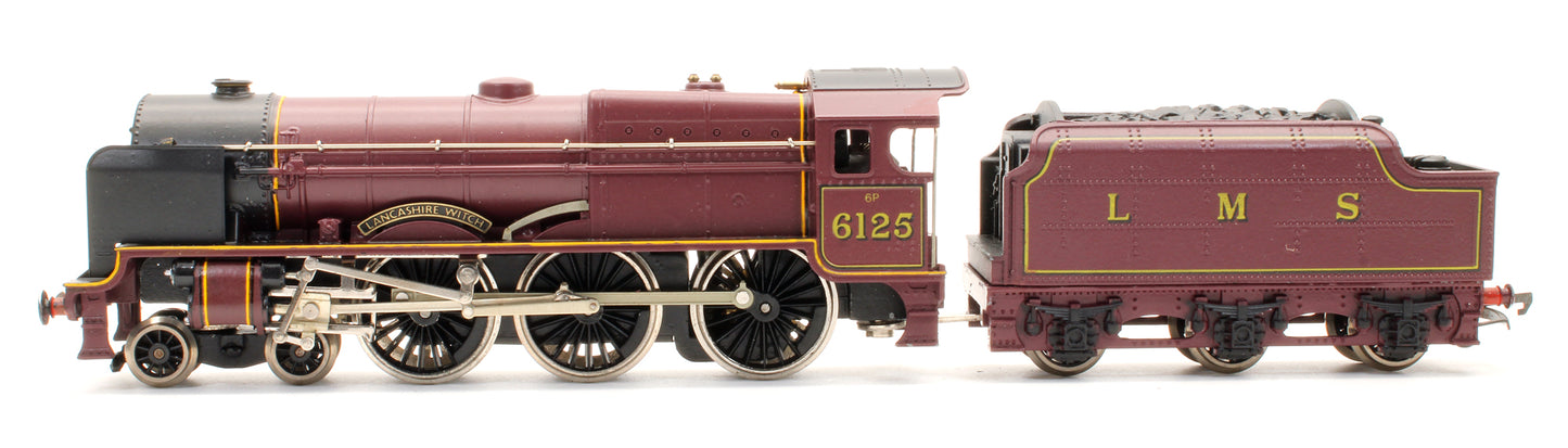 Pre-Owned LMS Crimson 4-6-0 Royal Scot 'Lancashire Witch' 6125 Steam Locomotive