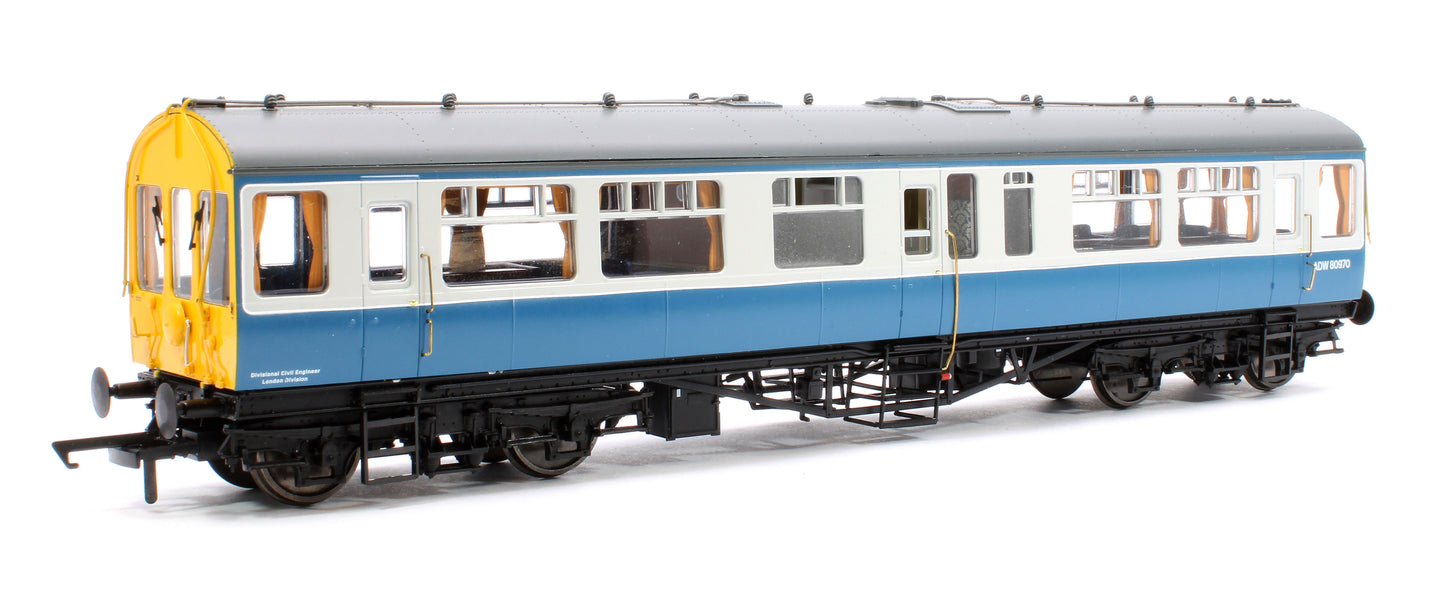 Black Label GWR Great Western Q13 Inspection Saloon, BR Blue / Grey ADW 80970