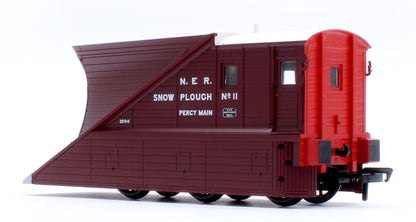 NER Snowplough 11 NER Indian Red