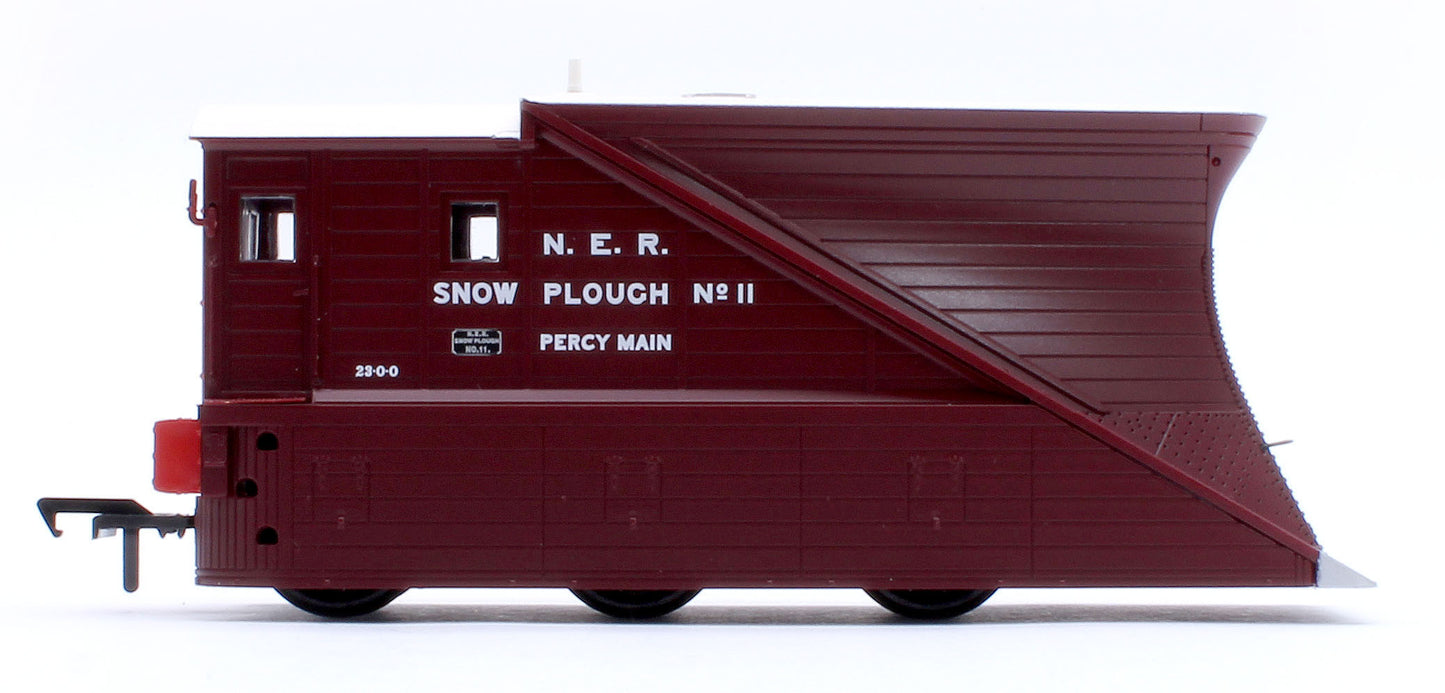 NER Snowplough 11 NER Indian Red