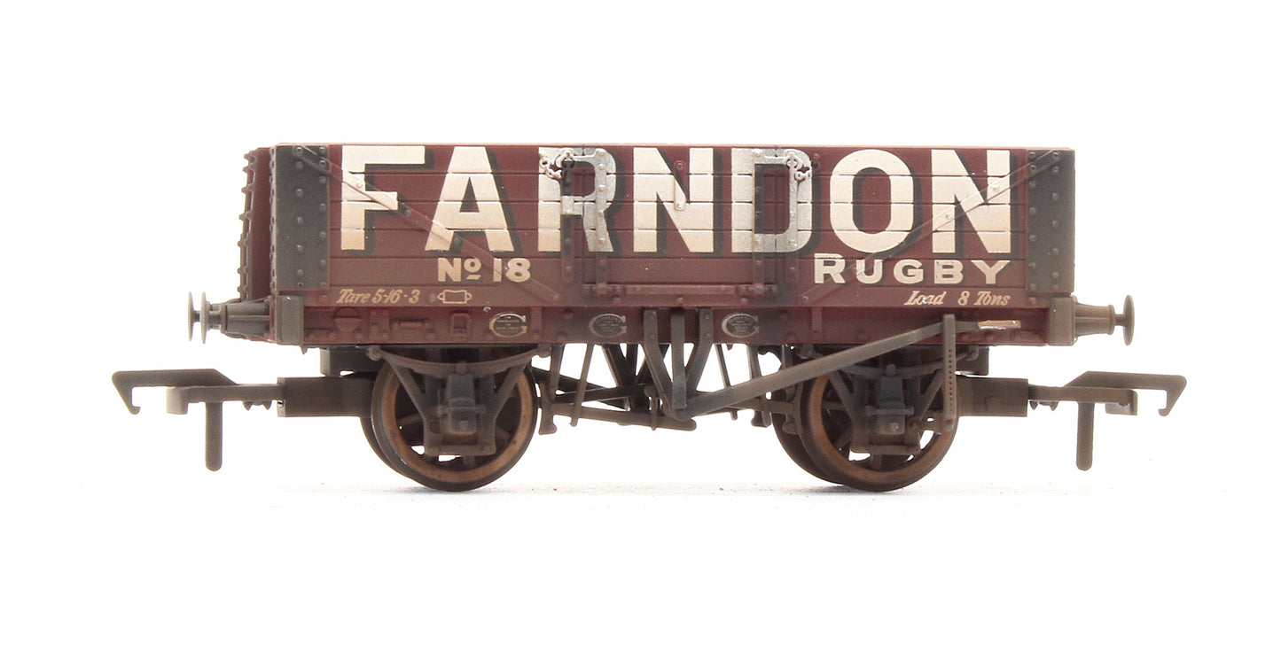 Pre-Owned 5 Plank Wagon 'Farndon' No.18 - Custom Weathered