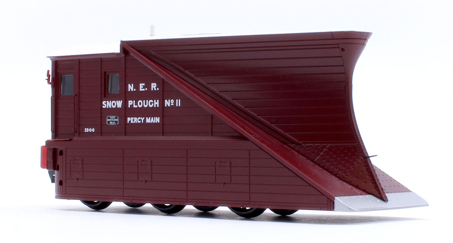 NER Snowplough 11 NER Indian Red