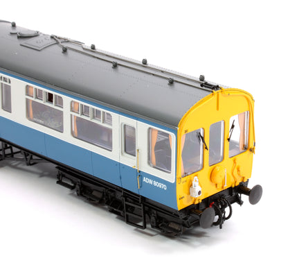 Black Label GWR Great Western Q13 Inspection Saloon, BR Blue / Grey ADW 80970