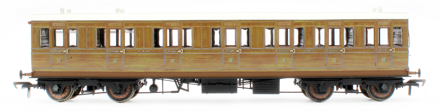 978021 48' GNR ‘Evolution’ Bogie Coach Non-Corridor Carriage No.3156, No.3067 & No.3923 3-Pack