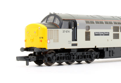 Pre-Owned Transrail Class 37674 'Saint Blaise Church' Diesel Locomotive