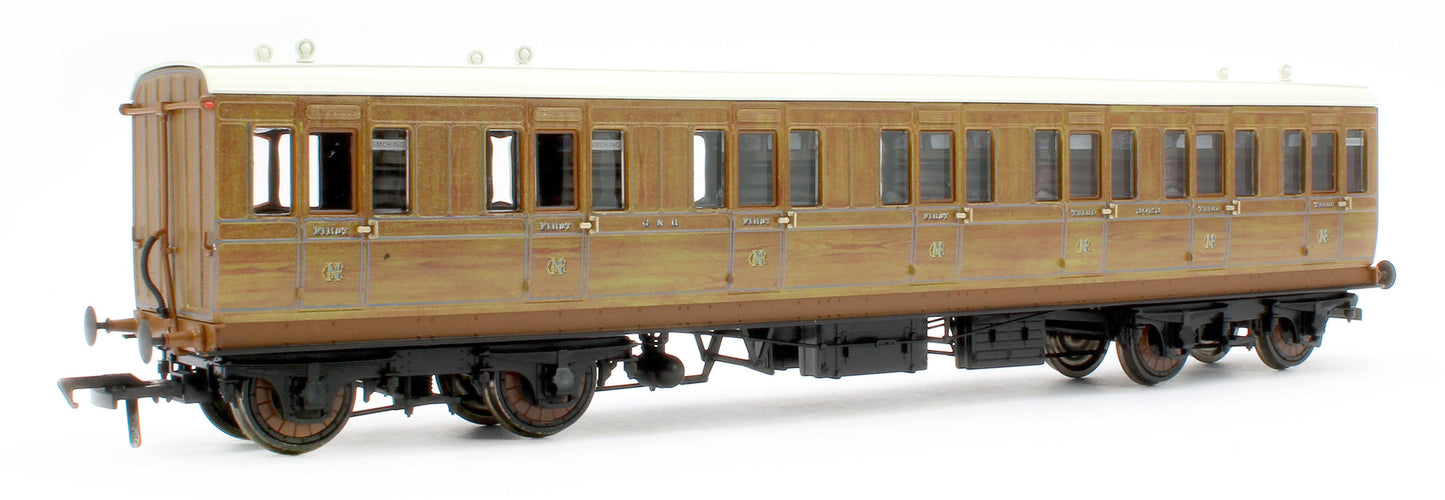 978021 48' GNR ‘Evolution’ Bogie Coach Non-Corridor Carriage No.3156, No.3067 & No.3923 3-Pack