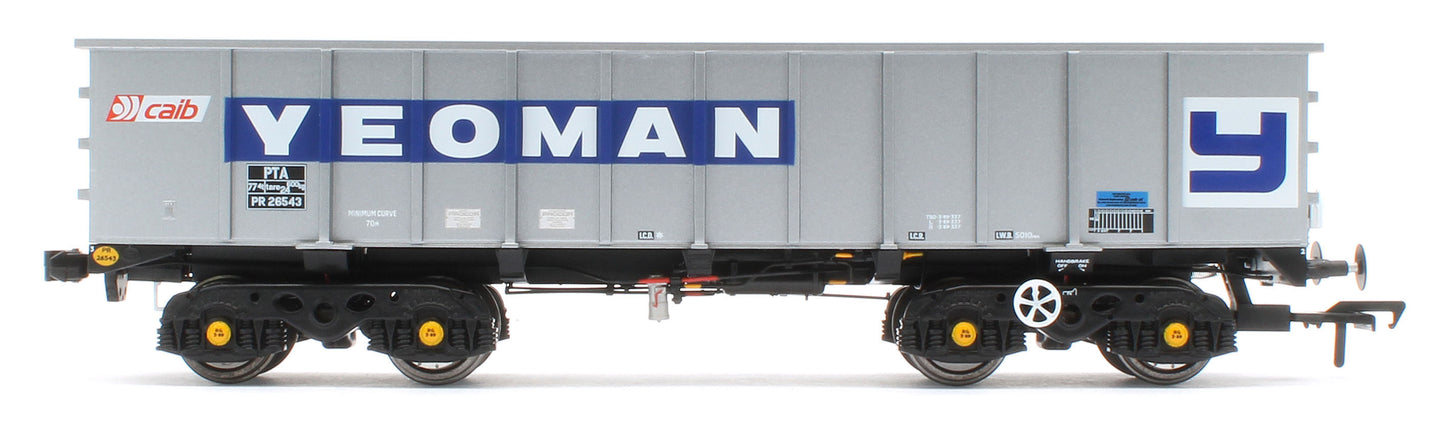 ACC2962 Set of 5 PTA - Foster Yeoman Silver (CAIB) Wagons - Pack 1