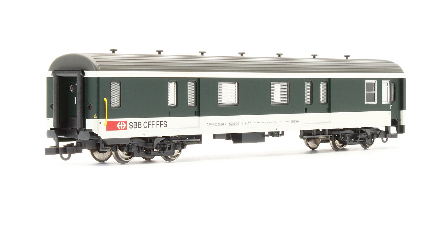 Pre-Owned SBB CFF FFS Baggage Car 'D 51 85 92-70 305-3'