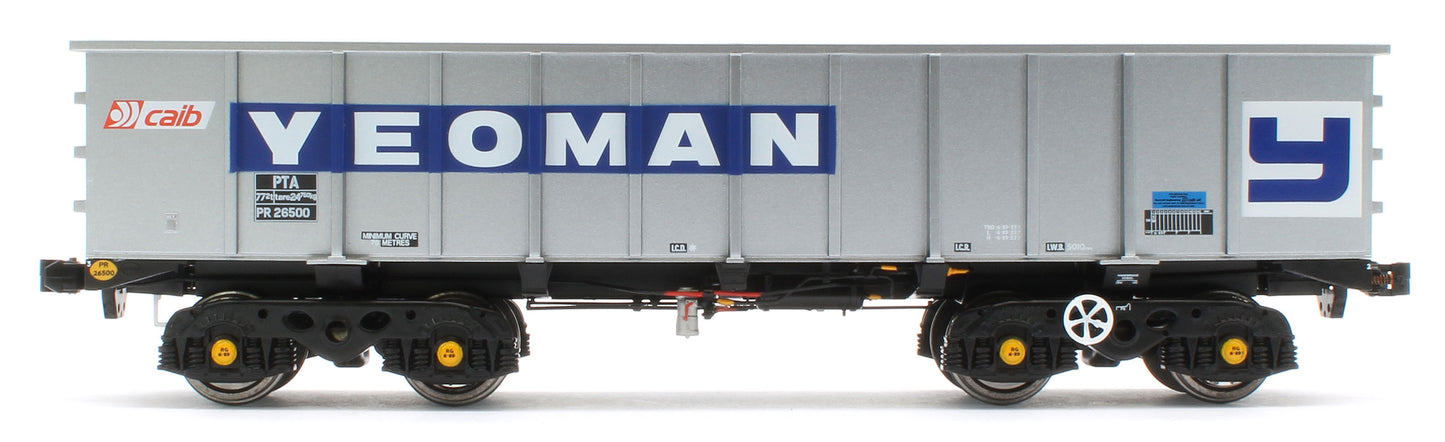 ACC2963 Set of 5 PTA - Foster Yeoman Silver (CAIB) Wagons - Pack 2