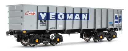 ACC2963 Set of 5 PTA - Foster Yeoman Silver (CAIB) Wagons - Pack 2