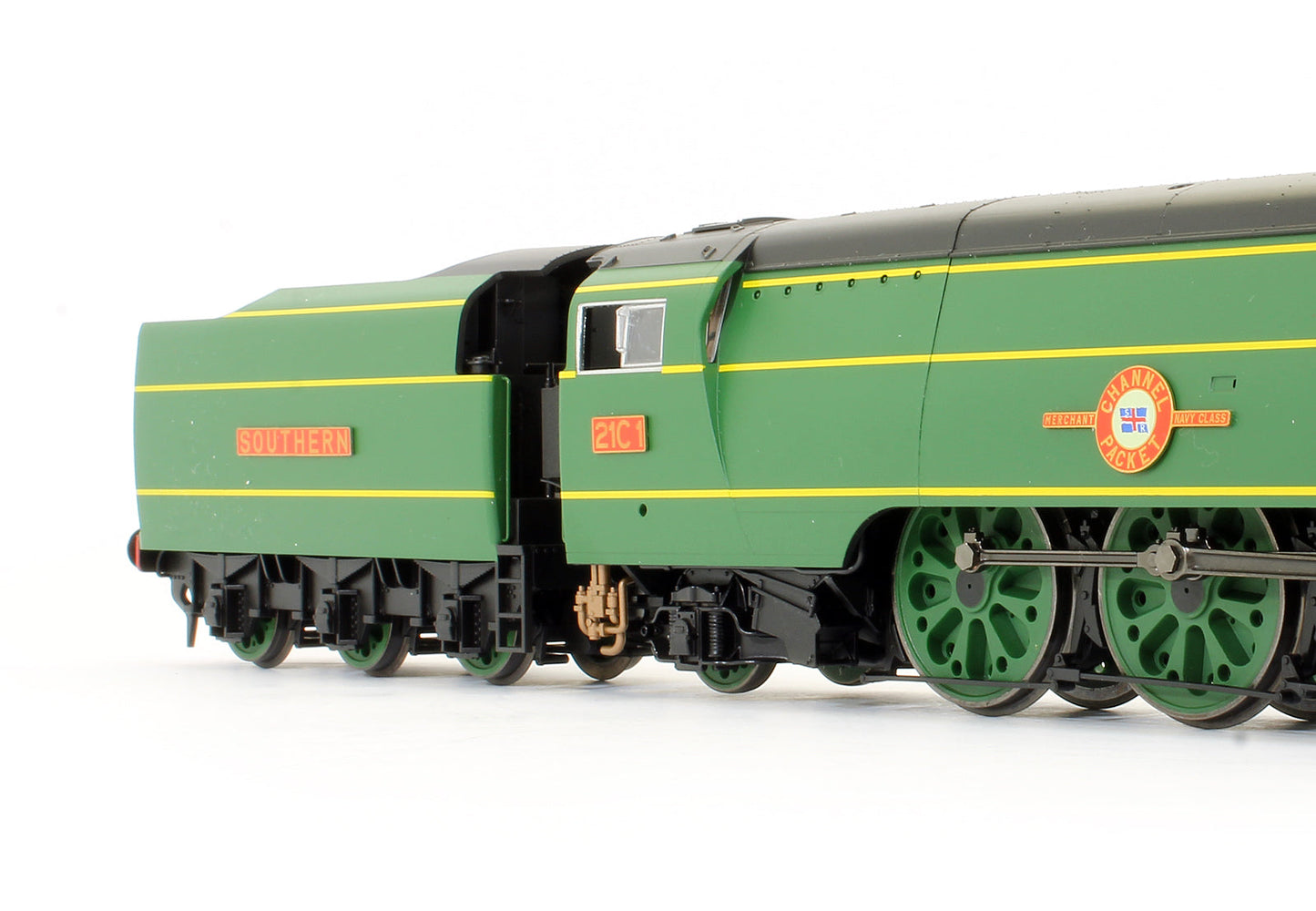 Pre-Owned R3434 SR 4-6-2 (Original) Merchant Navy Class 'Channel Packet' No.21C1 Steam Locomotive - DCC Fitted