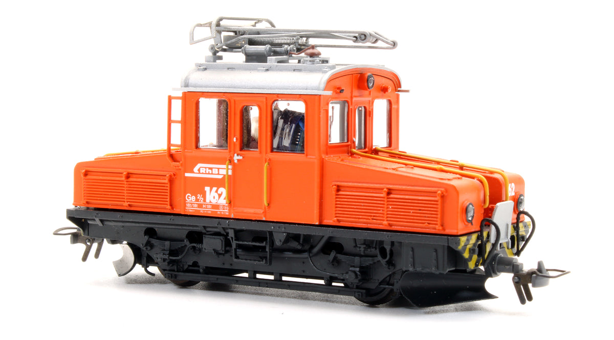 Pre-Owned RhB Ge 2/2 162 Shunting Locomotive - Metal Collection - DCC Fitted
