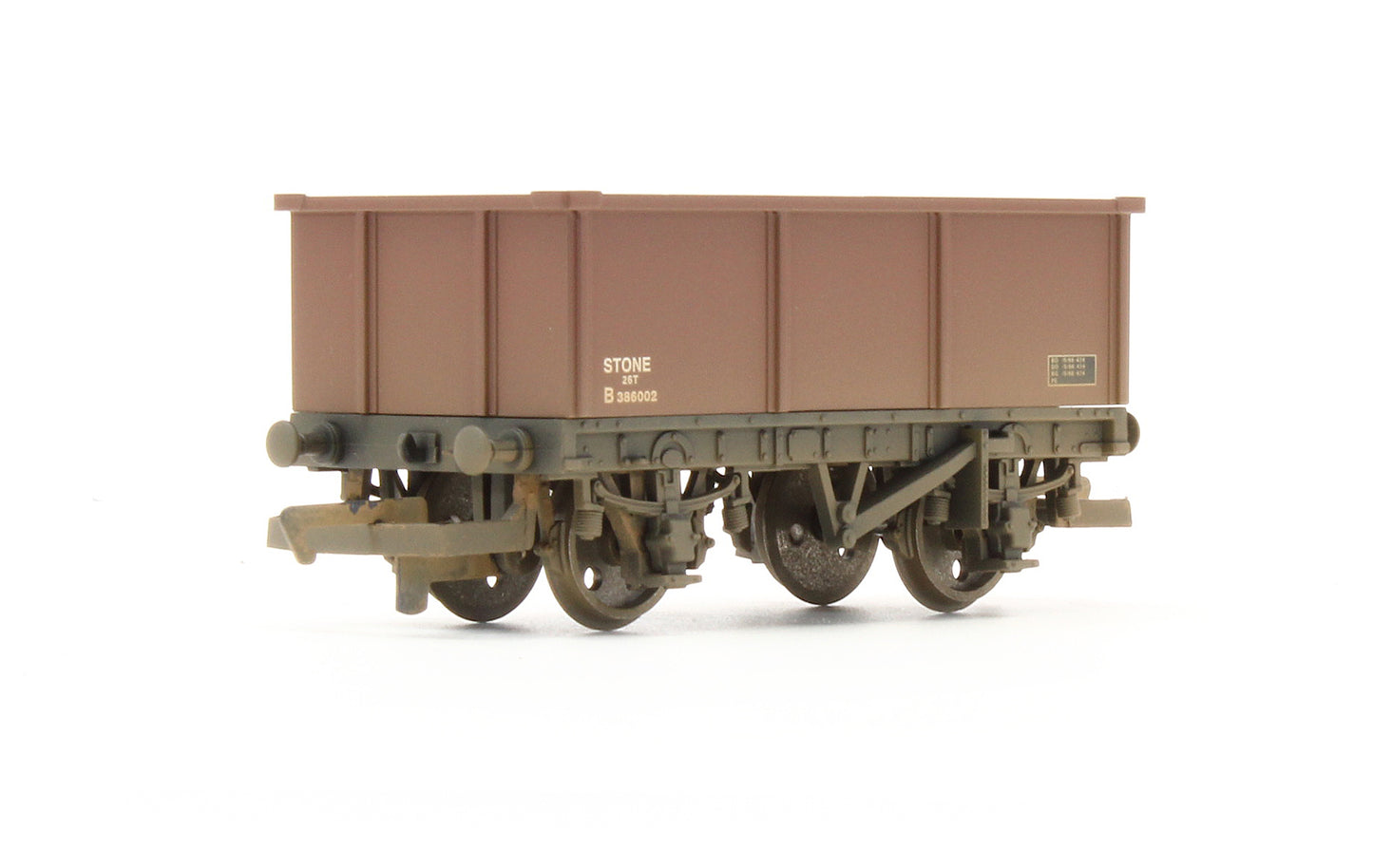 Pre-Owned R6155 Set Of 3 BR Mineral Wagons - Weathered