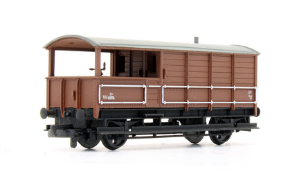 Pre-Owned 37-155 20 Ton Brake Van BR Brown (WR) 'W 68816'