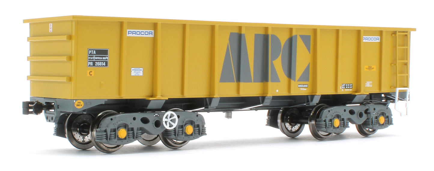 ACC2964 Set of 5 PTA - ARC Early (Procor) Wagons - Pack 1
