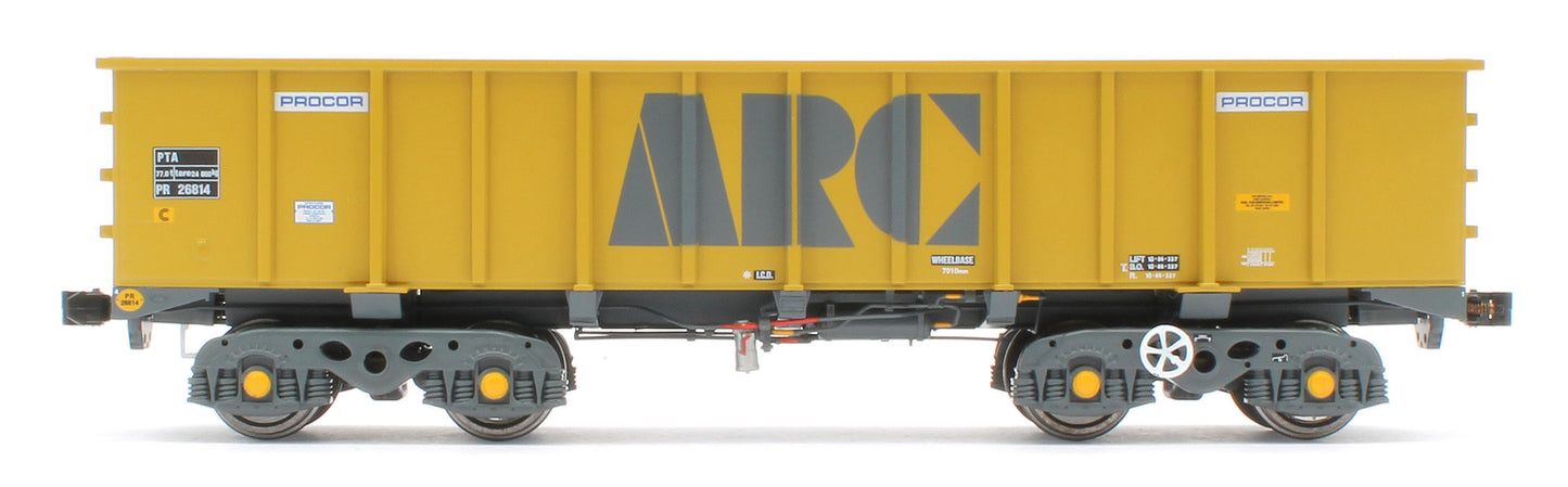 ACC2964 Set of 5 PTA - ARC Early (Procor) Wagons - Pack 1