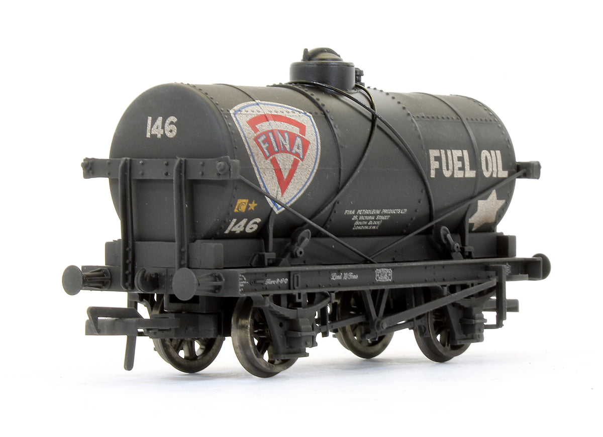 37-671 Pre-Owned Set Of 3 - 14T 'Fina' Tank Wagons Weathered