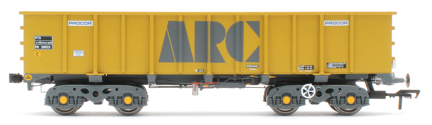 ACC2964 Set of 5 PTA - ARC Early (Procor) Wagons - Pack 1