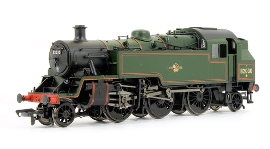 Pre-Owned BR Standard Class 3MT Tank 82030 BR Lined Green Late Crest Steam Locomotive