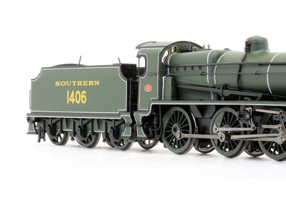 Pre-Owned 32-160 N Class 1406 SR With Slope Sided Tender Steam Locomotive